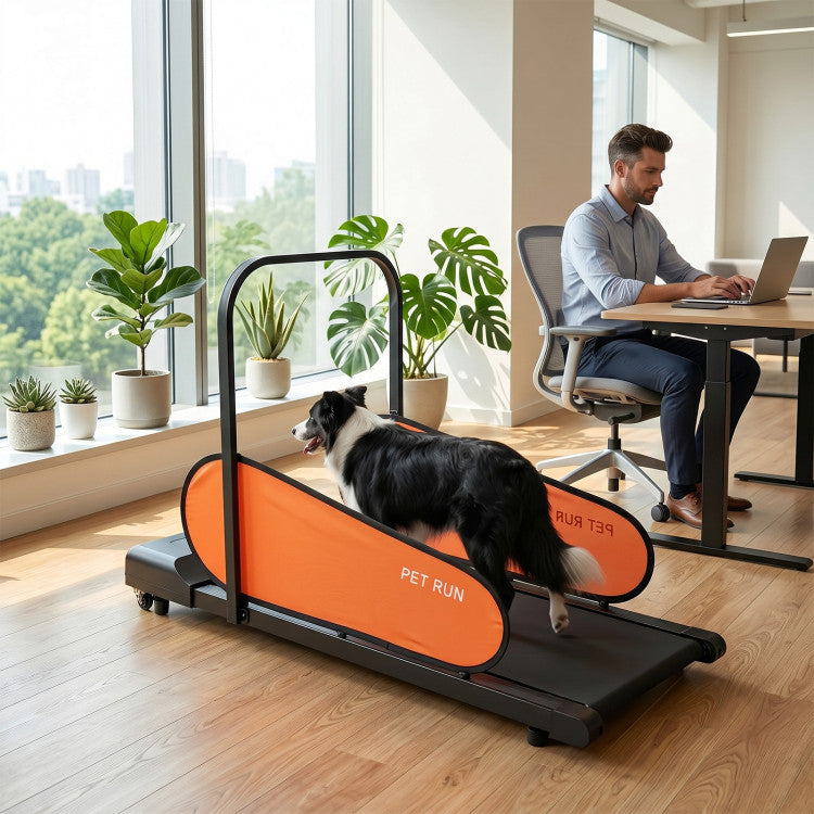 Pet Treadmill with LED Display, Remote Control & Adjustable Speed for Small & Medium Dogs
