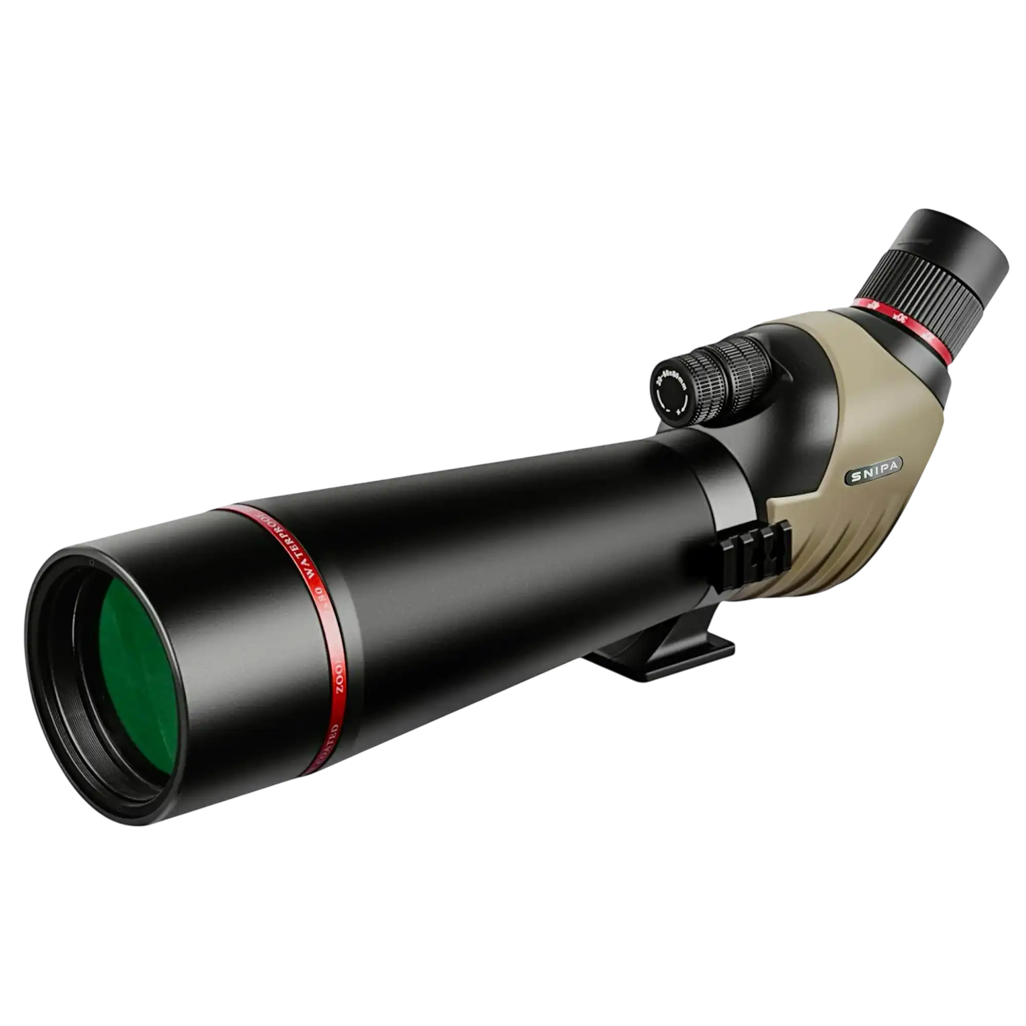 SNIPA™ NorthWatch HD 20–60×80 AE Spotting Scope – BAK4 Prism, Waterproof, Dual Focus – Tripod, Phone Adapter & Carrying Bag – Tactical Scope for Target Shooting & Wildlife