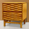 Elara Solid Wood Nightstand with 2 Drawers – 3D Woodgrain Finish, Smooth Glide Storage, Modern Bedside Table, Easy 20-Min Assembly