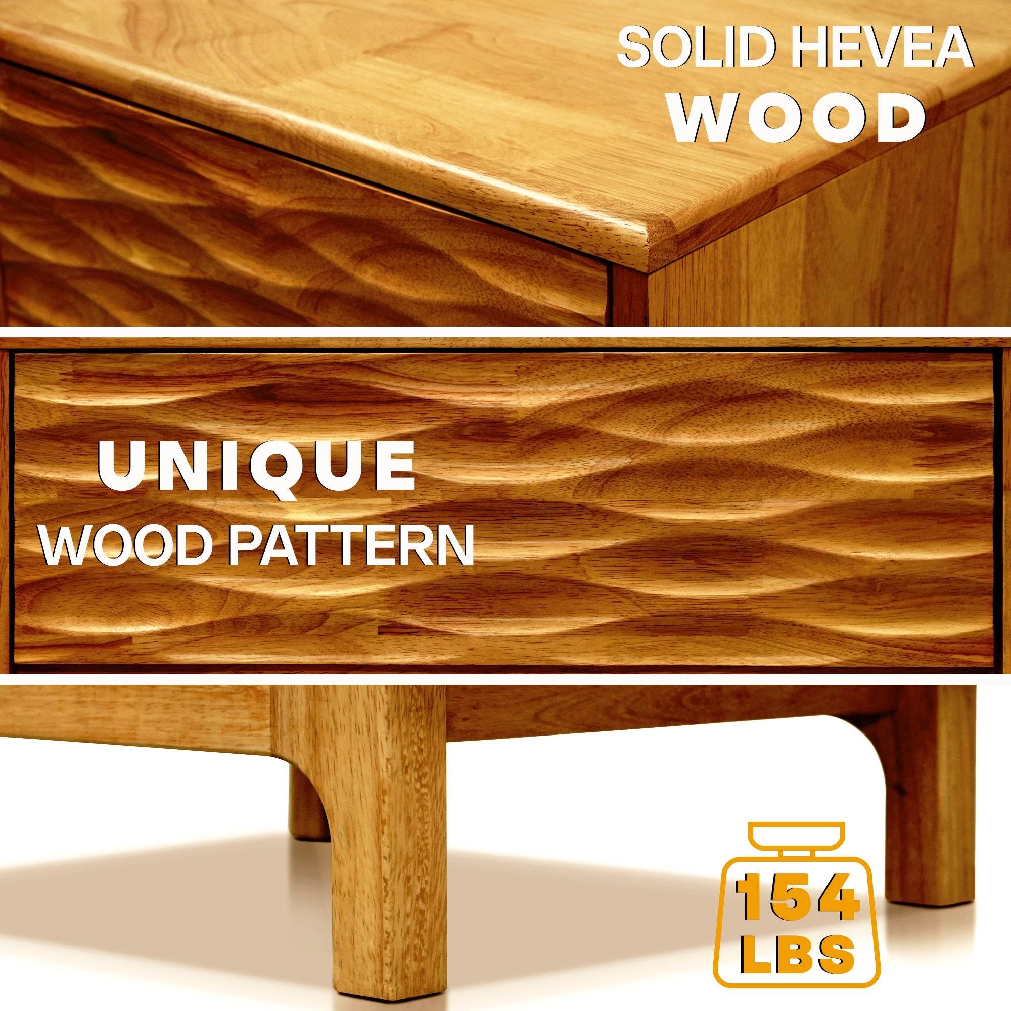 Elara Nightstand with 2 Drawers 