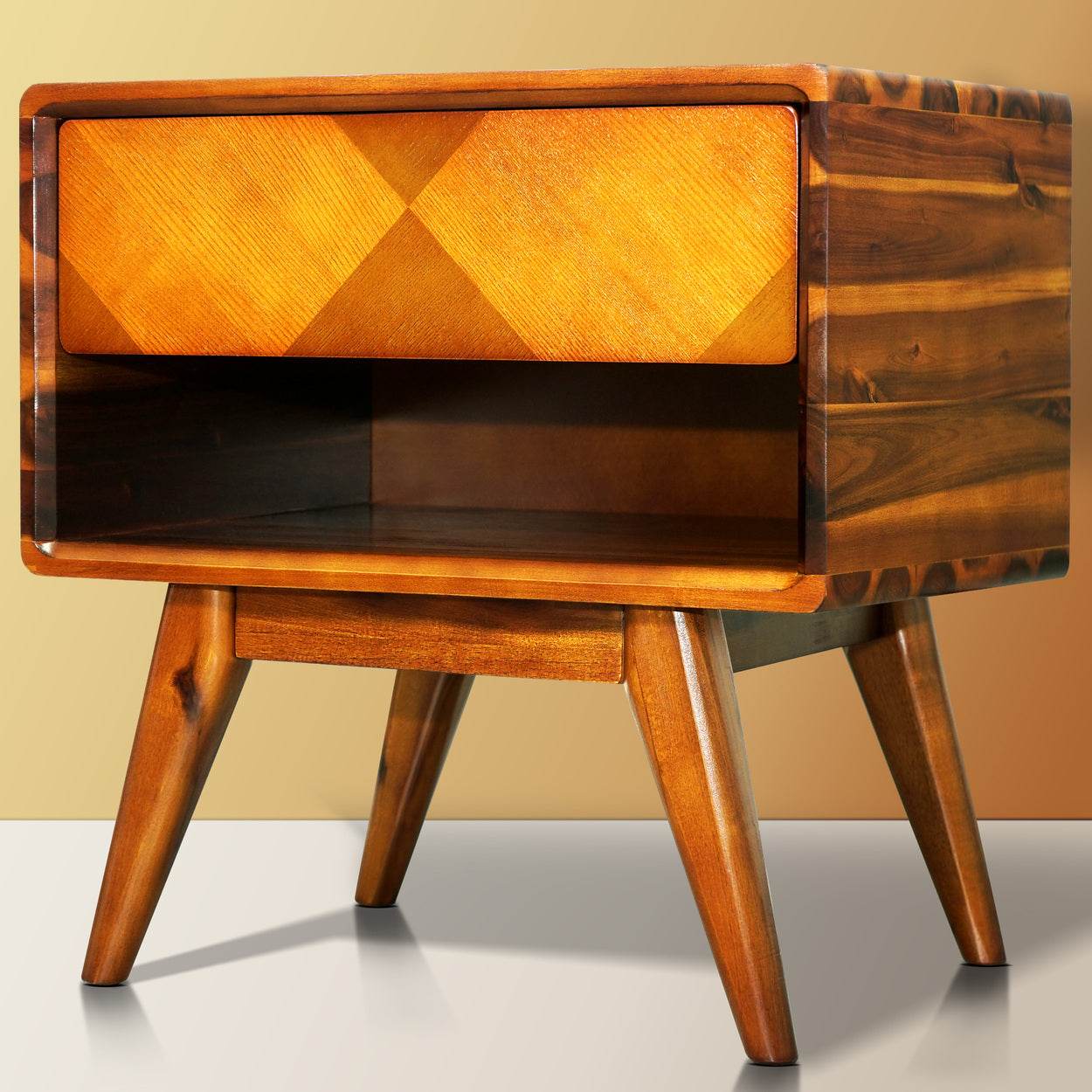 Laden Nightstand with drawer 