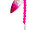 Double Hook Willow Leaf Spinner – Pink Scale Blade Lure