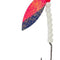 Double Hook Willow Leaf Spinner – Pink Striper Blade Lure