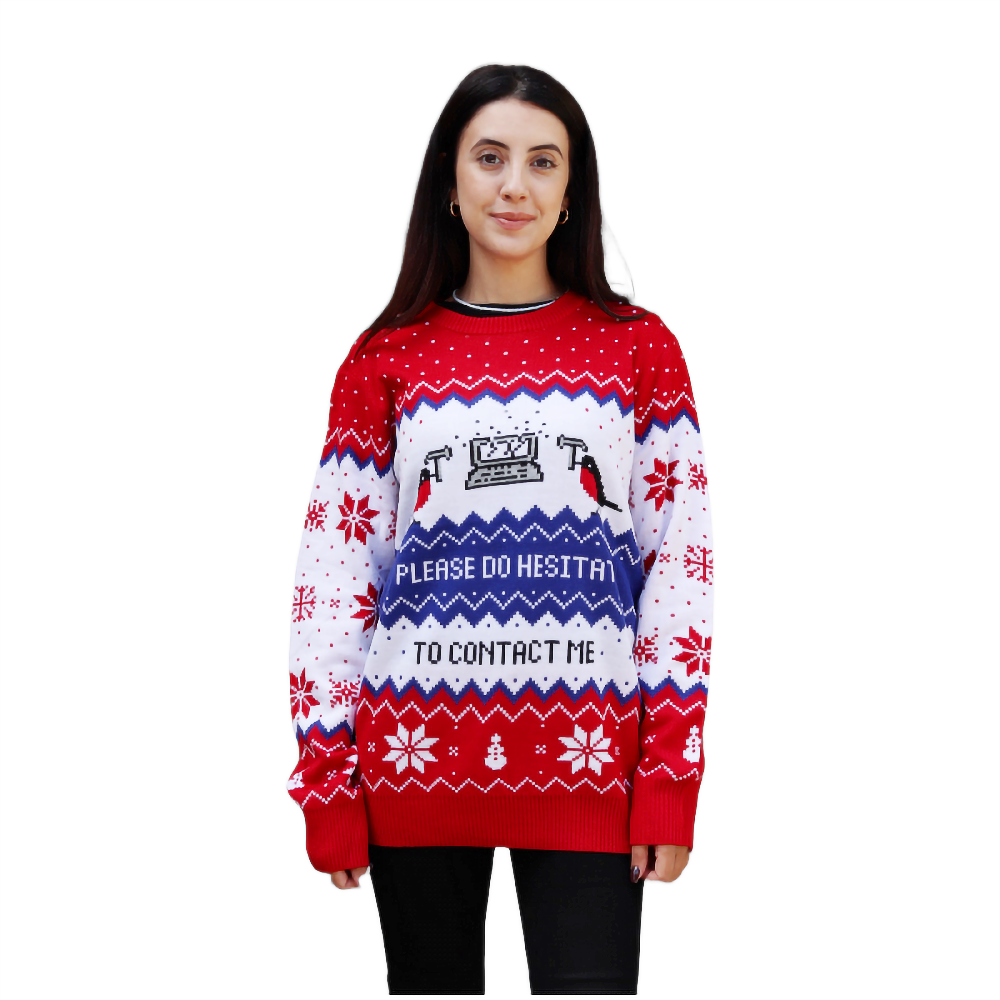 Please Do Hesitate To Contact Me Sweater 