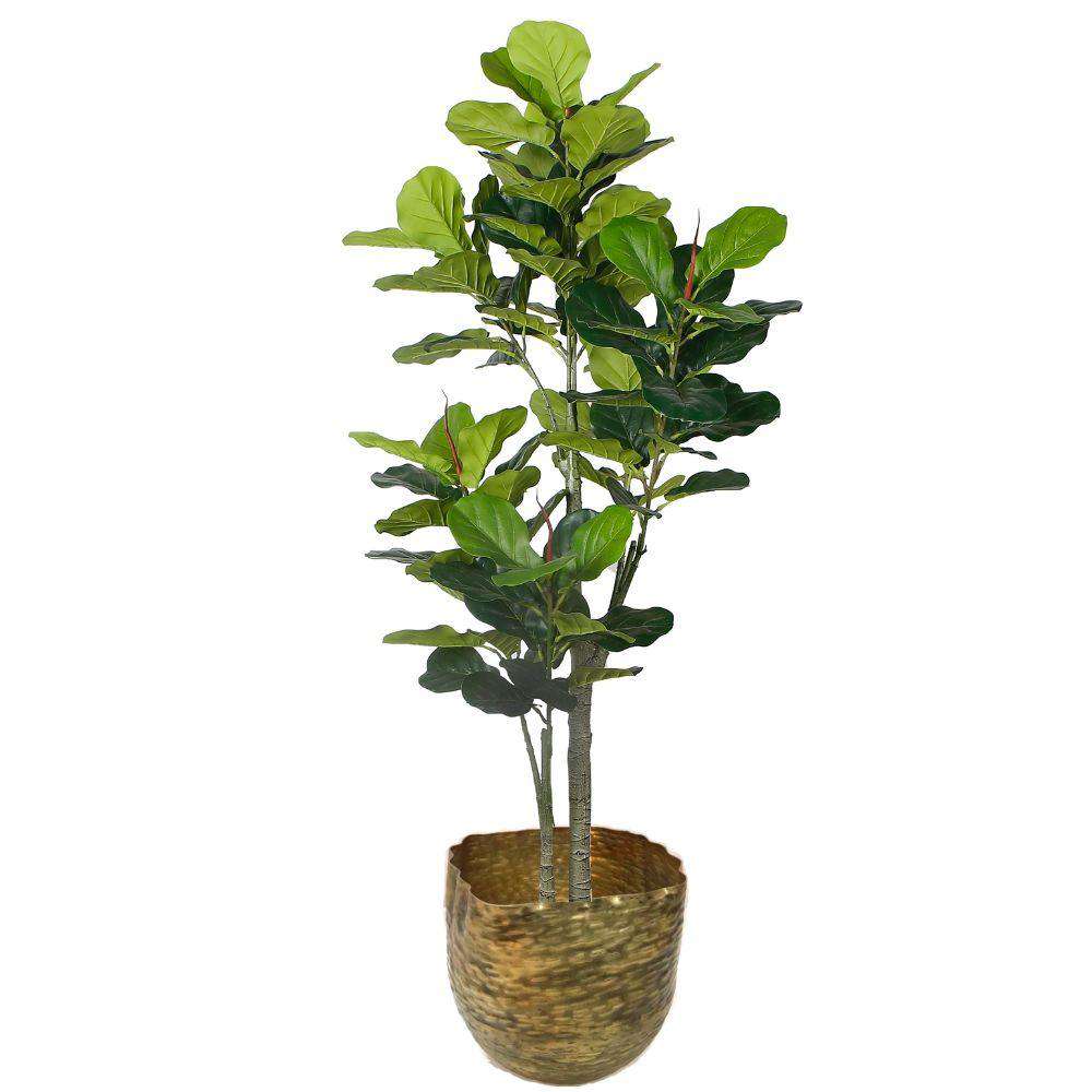 Poloma - Brass Basket Planter (Multiple Sizes) 