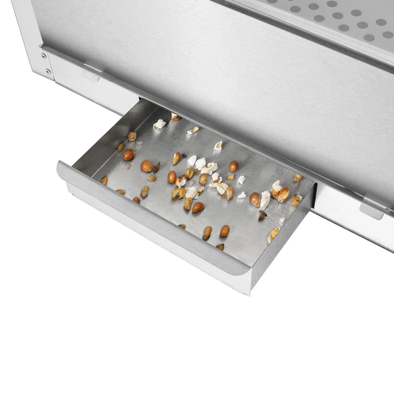 8oz Red Canadian Commercial Popcorn Machine with Stand 8oz 