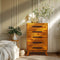 Acacia Linea Dresser – Modern Solid Acacia Wood Storage with Minimalist Sleek Design