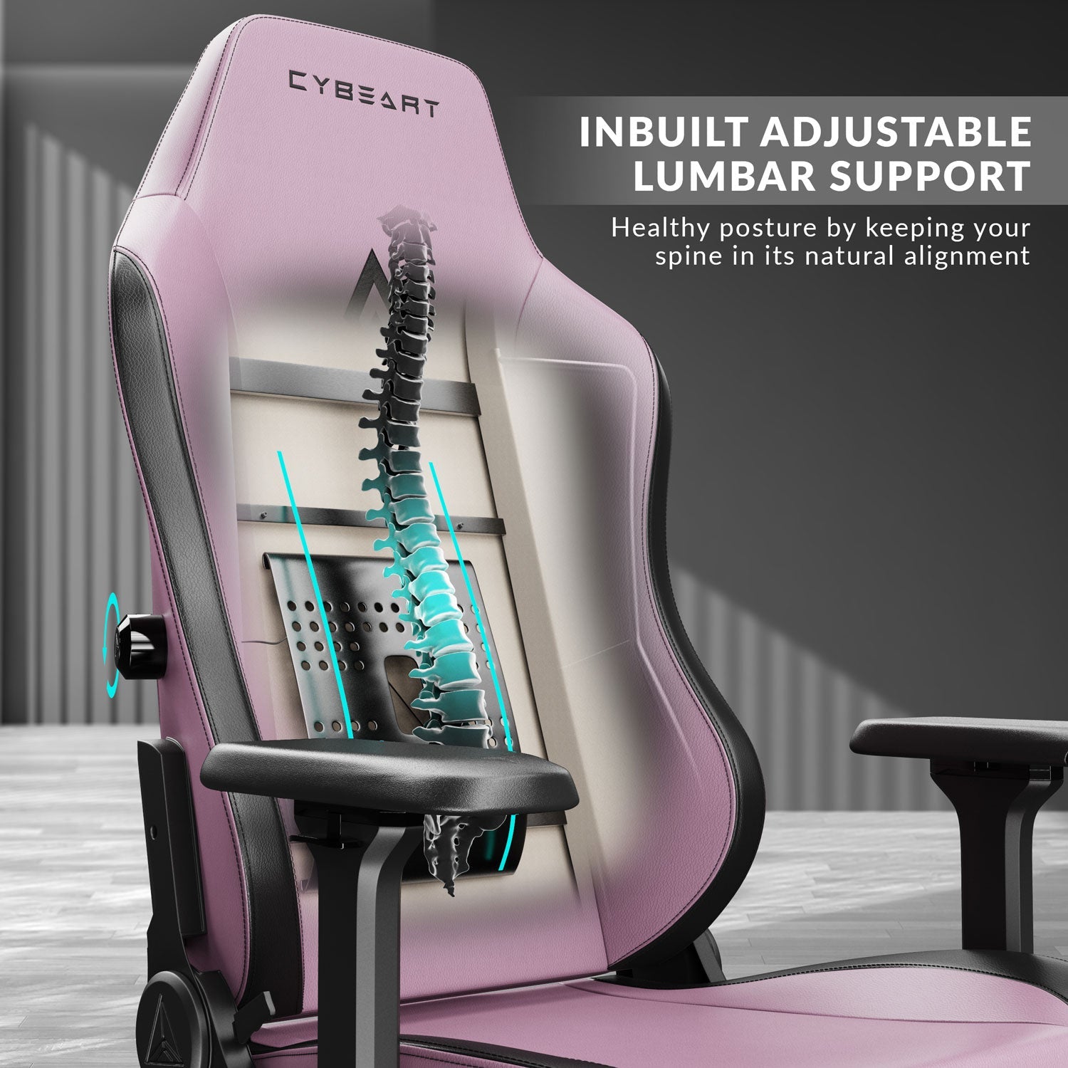 Apex Series - Pretty Pink Gaming Chair 