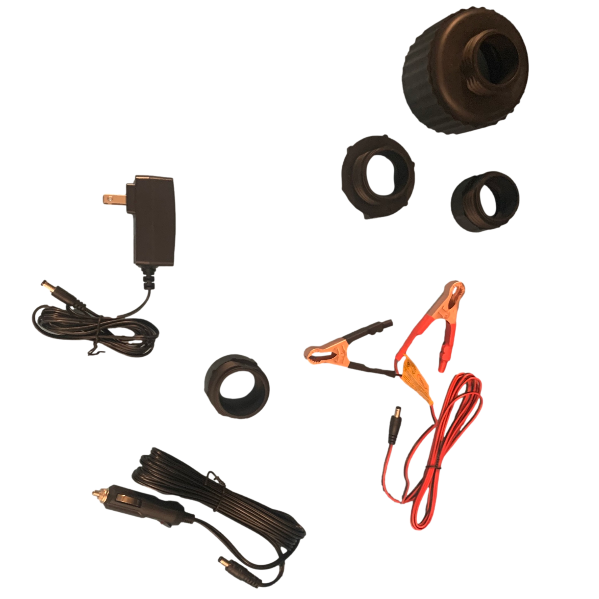 PUMPMATIC 12 FT HOSE + 5 Gallon Gas Can Combo Kit - 3.2 GPM - GAS, DIESEL, KEROSENE