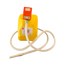 PUMPMATIC 12 FT HOSE + 5 GALLON YELLOW DIESEL CAN COMBO KIT - 3.2 GPM - GAS, DIESEL, KEROSENE