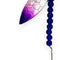Double Hook Willow Leaf Spinner – Purple Scale Blade Lure