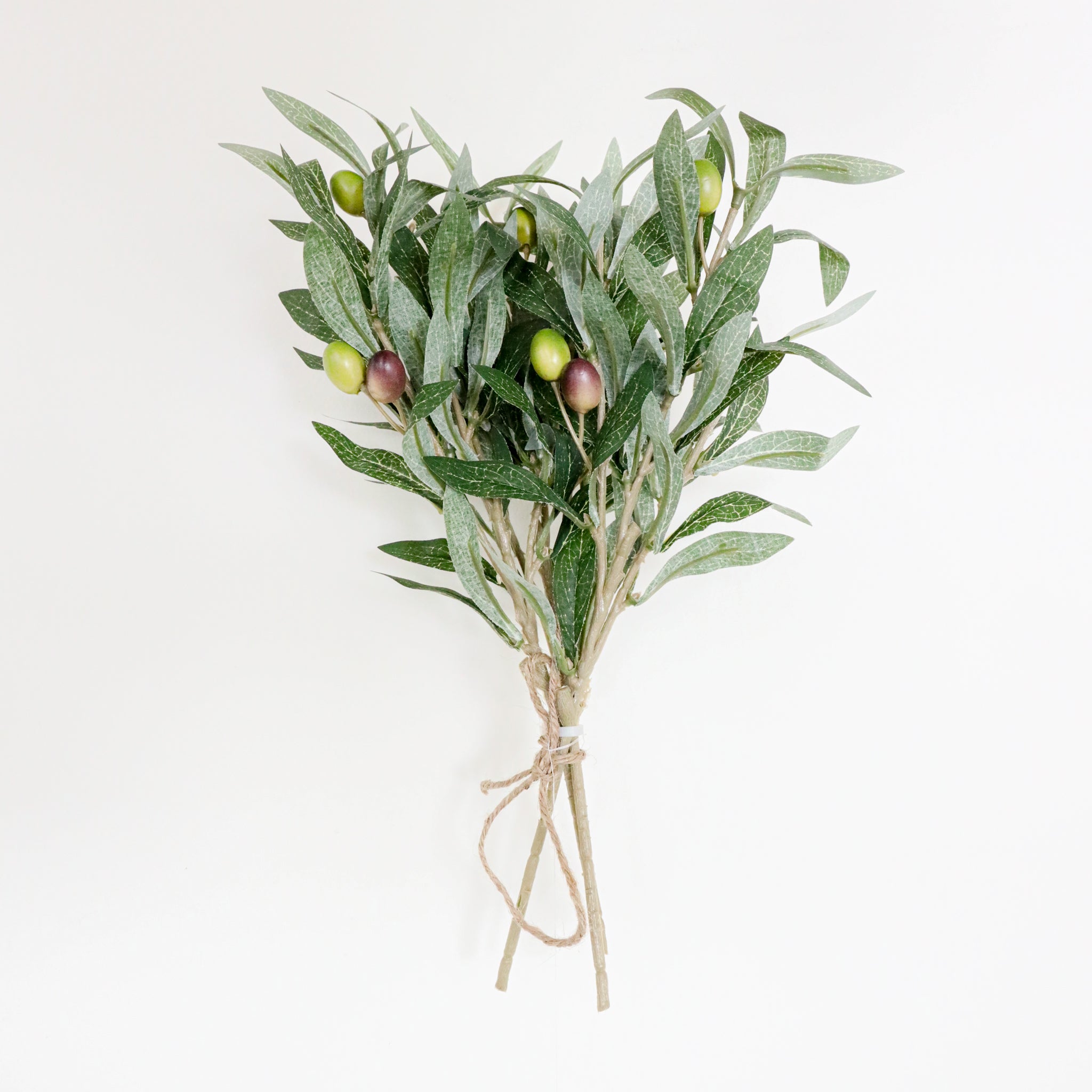 Burbank Artificial Olive Stem Bouquet 14'' X 8''(Set Of 3) 