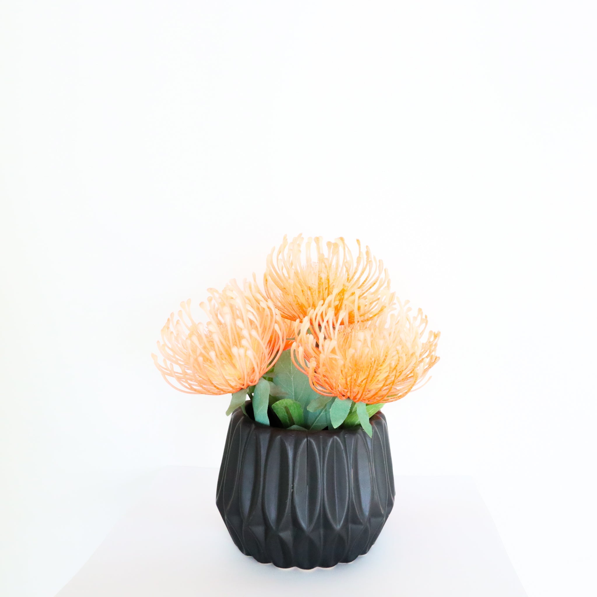 Reseda Artificial Potted Flower Bouquet 7'' X 8'' 