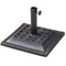 Outsunny Resin Square Umbrella Base: Coated Pole Stand for Patio Market Parasols, Bronze