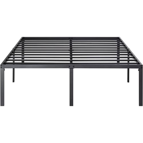 Queen 18-inch Metal Platform Bed Frame with Under-Bed Storage Space - Free Shipping