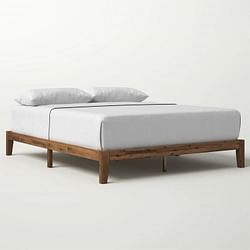 Queen Simple Modern Solid Wood Platform Bed Frame - 700 lb. Weight Capacity - Free Shipping