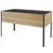 Outsunny Elevated Wooden Planter Box with Trellis Metal Legs and Liner for Flowers Herbs Vegetables