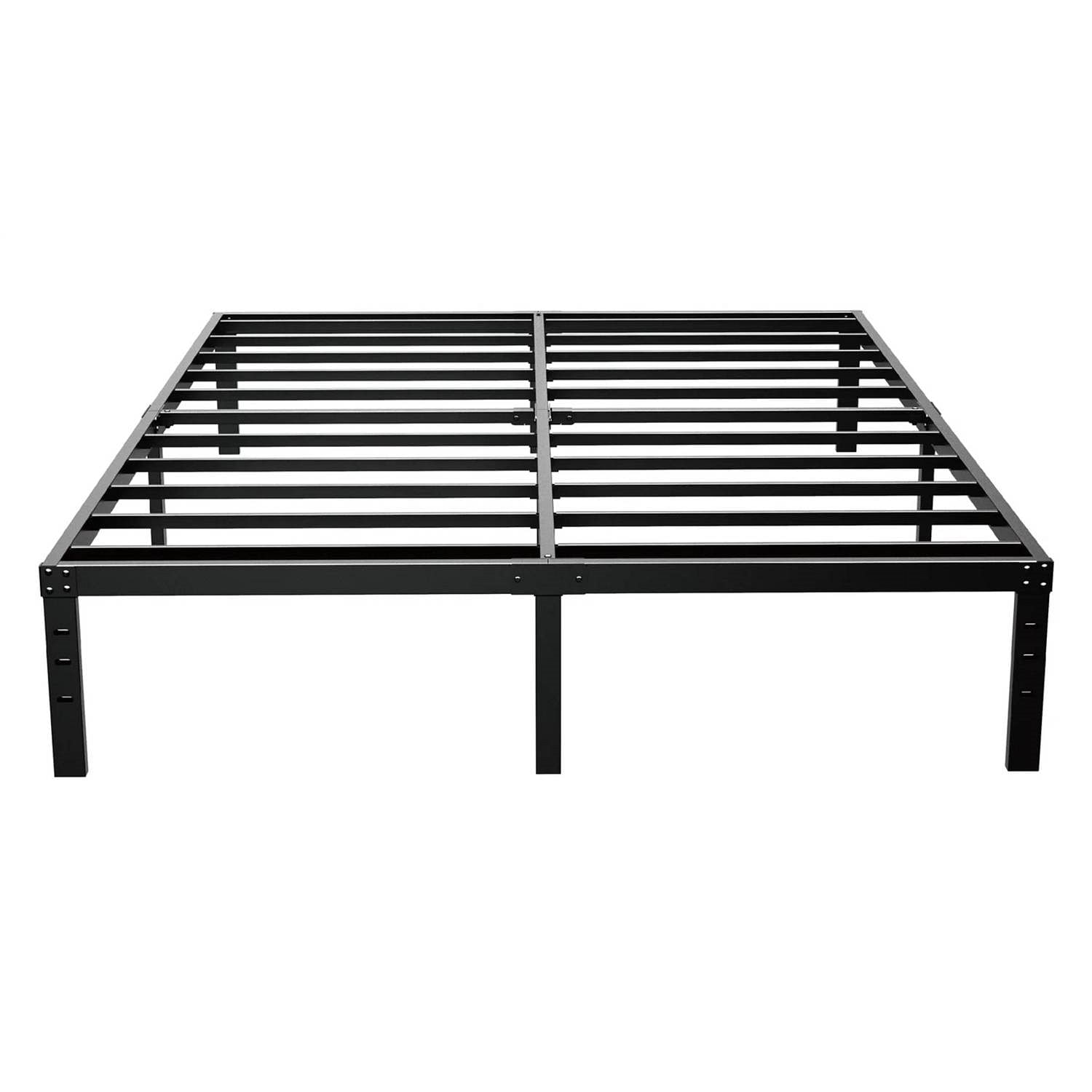 Queen 16-inch Heavy Duty Metal Bed Frame with 3,500 lbs Weight Capacity - Free Shipping