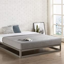 Queen size Modern Heavy Duty Low Profile Metal Platform Bed Frame - Free Shipping