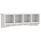 HOMCOM Coat Rack Wall Mount with Shelf, 28