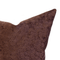 Quartz Chenille Cushion Cover – Patterned Purple, 100% Polyester, Hand-Made in Canada