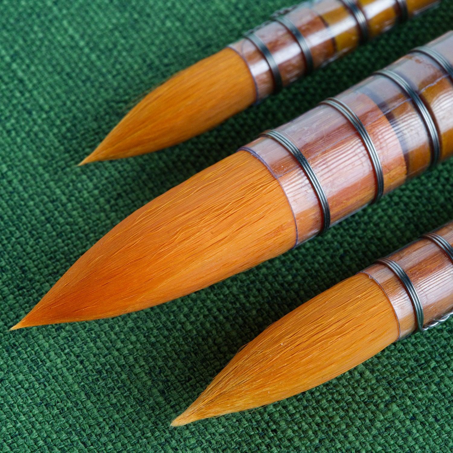 Tri-Art Artist Brushes - Short Synthetic - WC/Acryl - Quill 