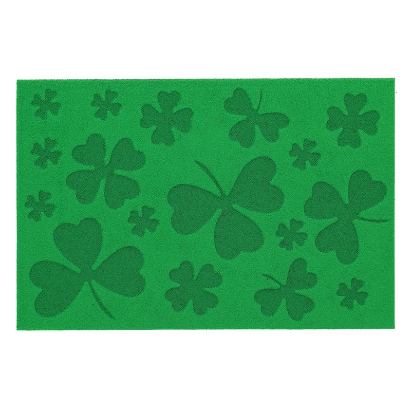 Doormat Relief Clover 
