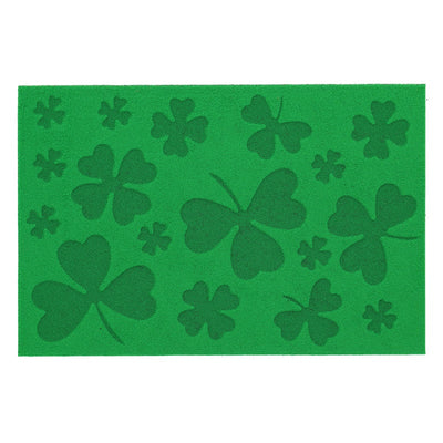 Doormat Relief Clover 