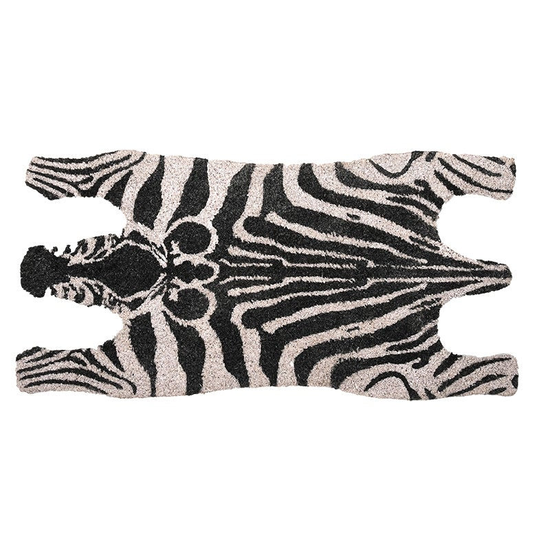 Doormat 100% Coir Zebra 