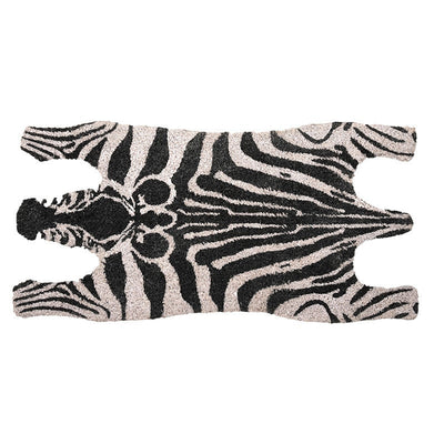 Doormat 100% Coir Zebra 