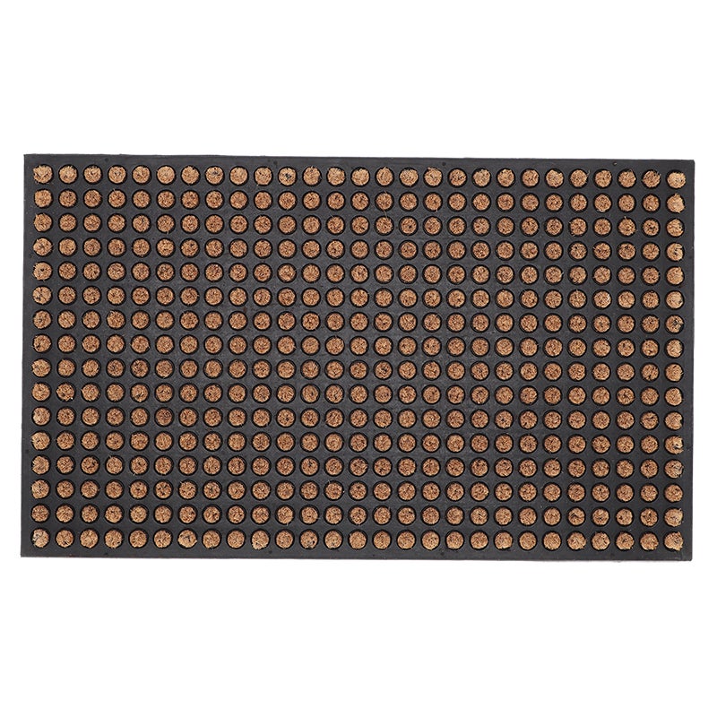 Doormat Rubber/Cocos Dots L 
