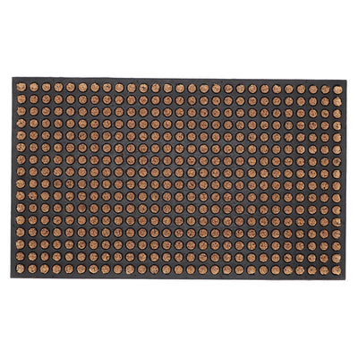 Doormat Rubber/Cocos Dots L 
