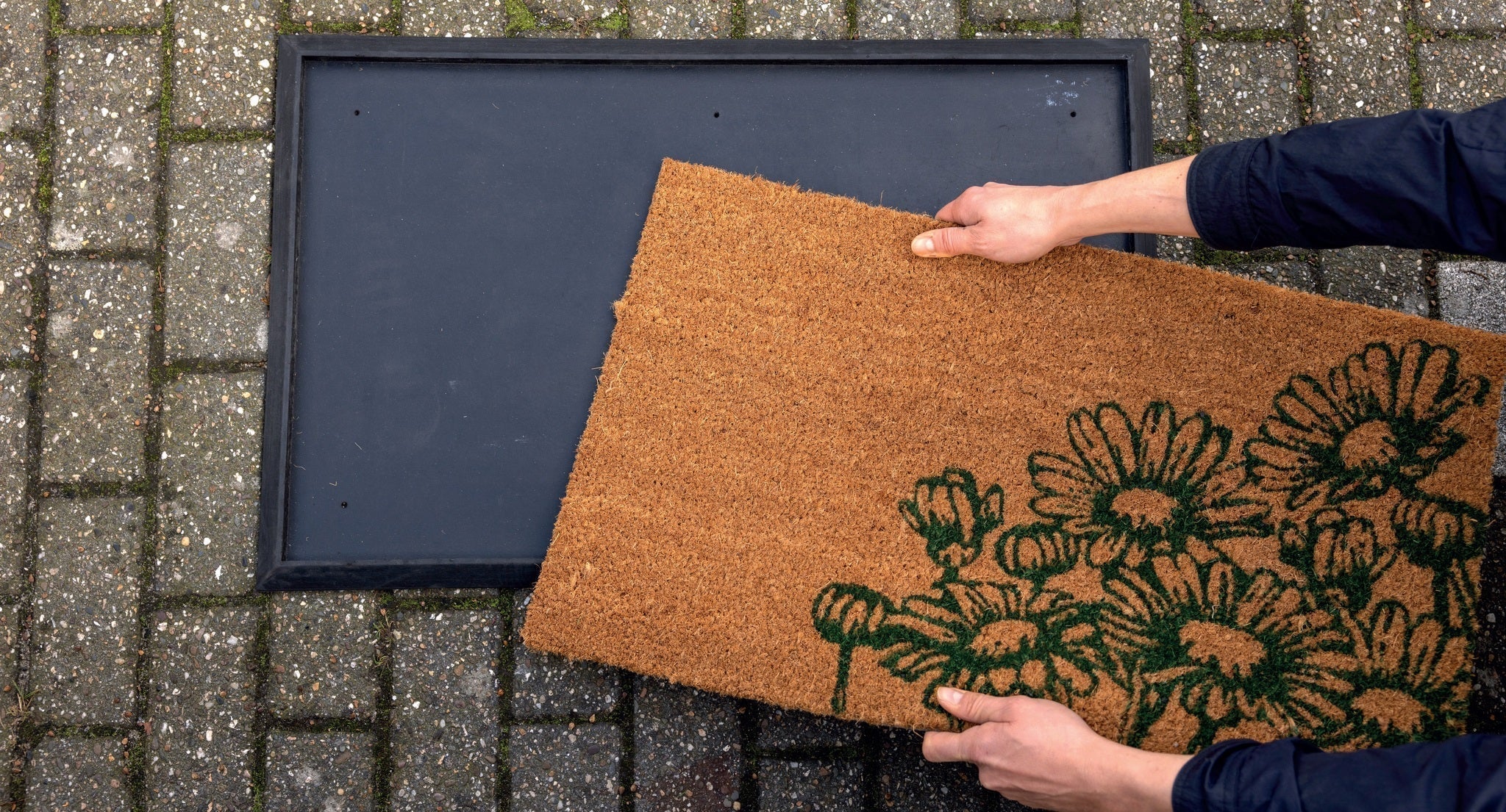 Rubber Doormat Tray L 