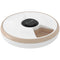 Automatic Cat Feeder for Dry Wet Food Timed Cat Dog Food Dispenser with 6 Trays 1 Ice Pack Battery Powered Light Brown
