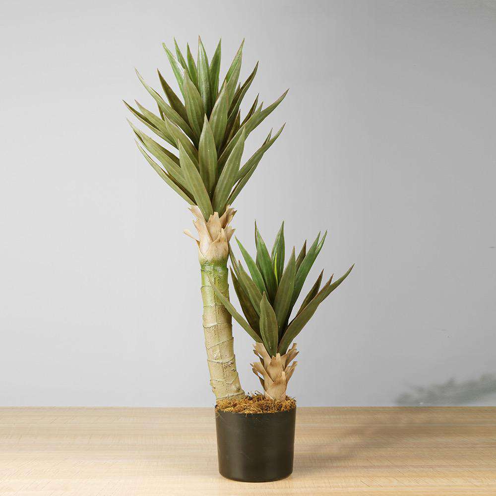 Remi Artificial Aloe Tree Potted Plant 3' 