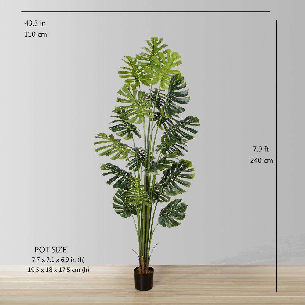 Rita Artificial Monstera Potted Plant (Multiple Sizes) 