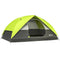 Pop Up Camping Tent, 3-4 Person Family Tent, Waterproof Dome Tent with Mesh Window, Storage Pockets and Hook