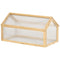 Outsunny Grow House Wooden Cold Frame Greenhouse Portable Raised Planter with Openable Top 35.5
