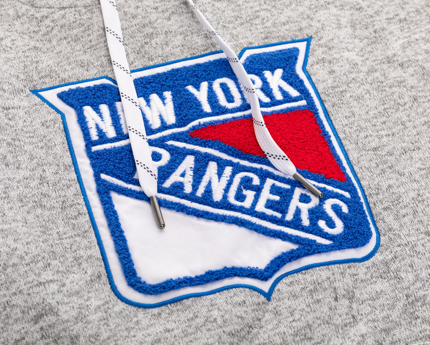 New York Rangers "Muskoka Style" Premium Chenille Woven Logo Hoodie 