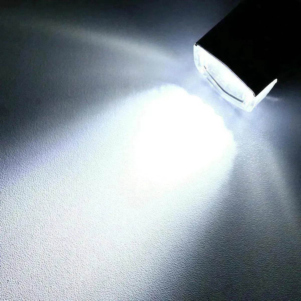 Recharge LED Bike Light Set: Rainproof 