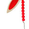 Double Hook Willow Leaf Spinner – Red Demon Blade Lure