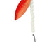 Double Hook Willow Leaf Spinner – Red Wave Blade Lure