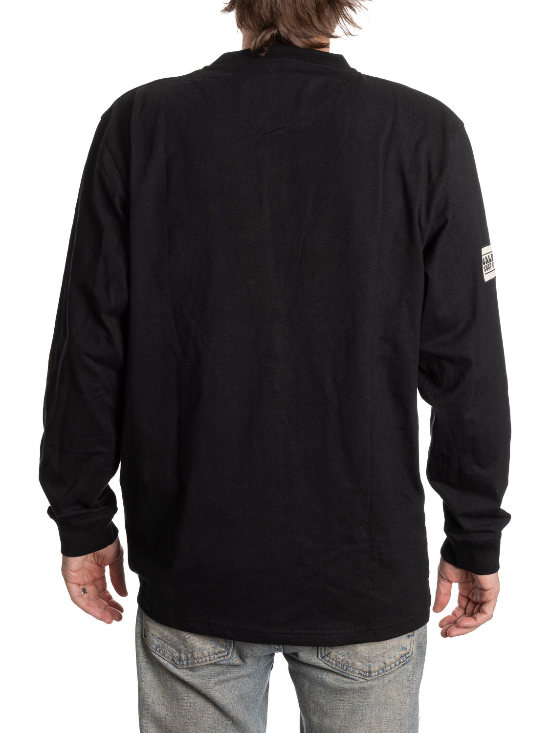 NHL Detroit Red Wings Long Sleeve Henley - Presale 