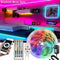 Remote  Color Changing  Led Strip Lights 5050 RGB Bluetooth Room Light