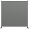 Outsunny 6ft Patio Privacy Screen, Weather-Resistant Room Divider with Wheels for Yard, Pool & Spa Areas