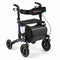 Rollator Walker for Seniors Folding Rolling Walker with Seat-Purple