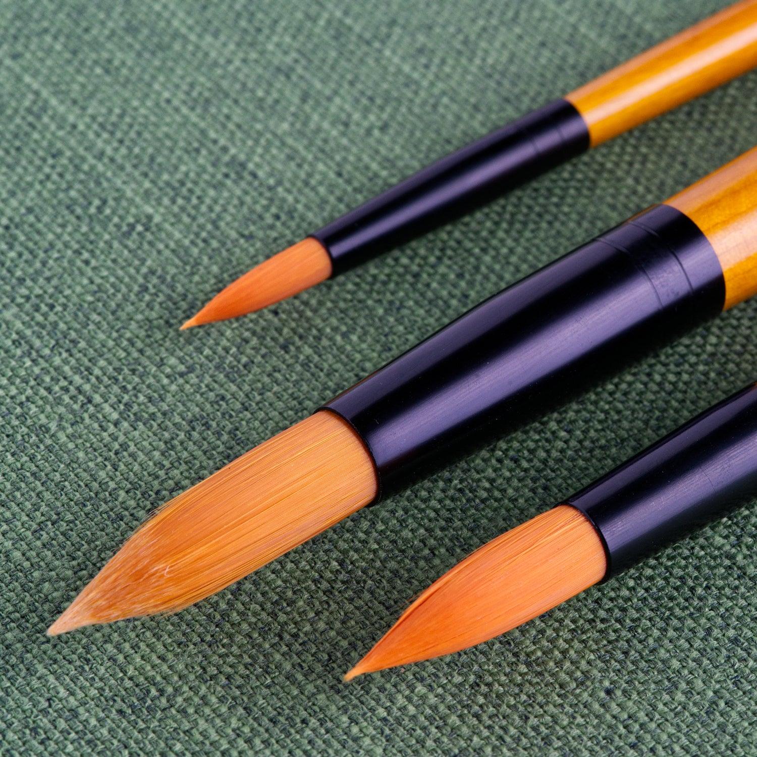 Tri-Art Artist Brushes - Short Synthetic - WC/Acryl - Round 