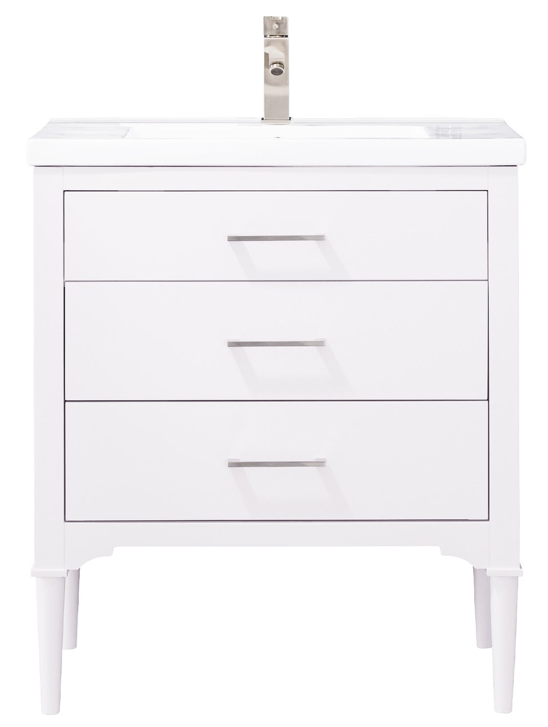 Marian 30" Single Sink Vanity with Porcelain Top