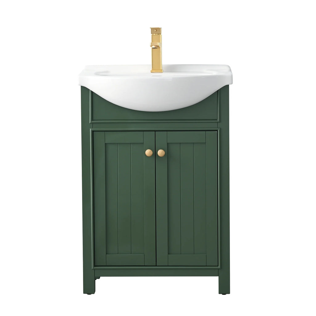 Marian 24" Single Sink Vanity with Porcelain Top