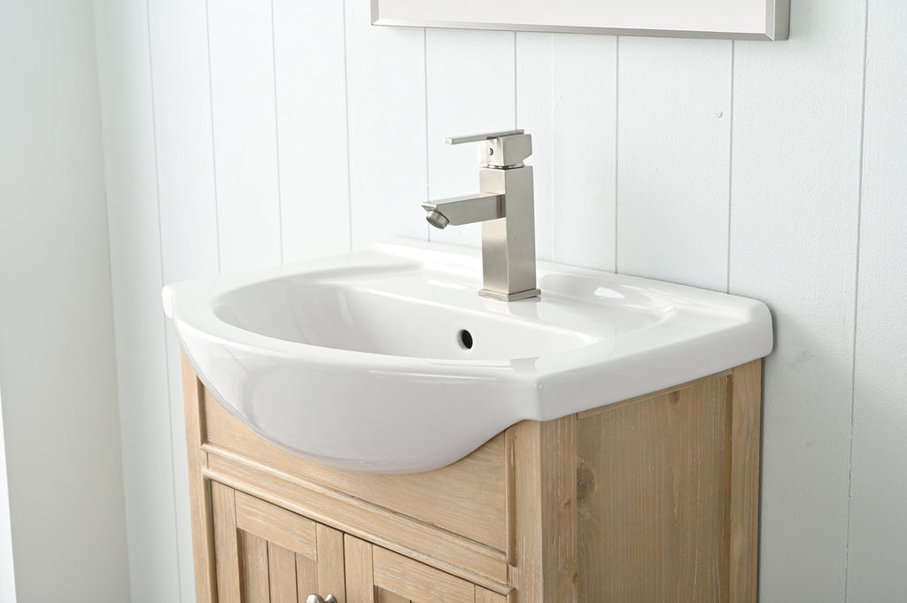 Marian 24" Single Sink Vanity with Porcelain Top